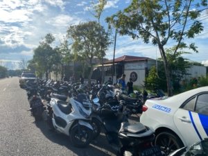 Polres Sumenep Amankan 42 Motor Balap Liar Knalpot Bising