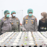 Kapolresta Sidoarjo Pastikan Menu Makan Bergizi Gratis Standar