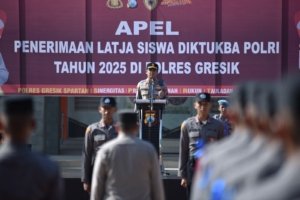50 Siswa Bintara Polri Mulai Latihan Kerja di Gresik