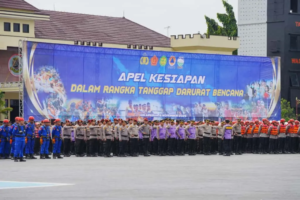 Kapolri Pimpin Apel Kesiapan Bencana, Tekankan Rasa Aman Masyarakat