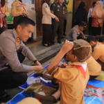 SPPG Polres Madiun Sajikan Nasi Pecel Bergizi untuk Pelajar