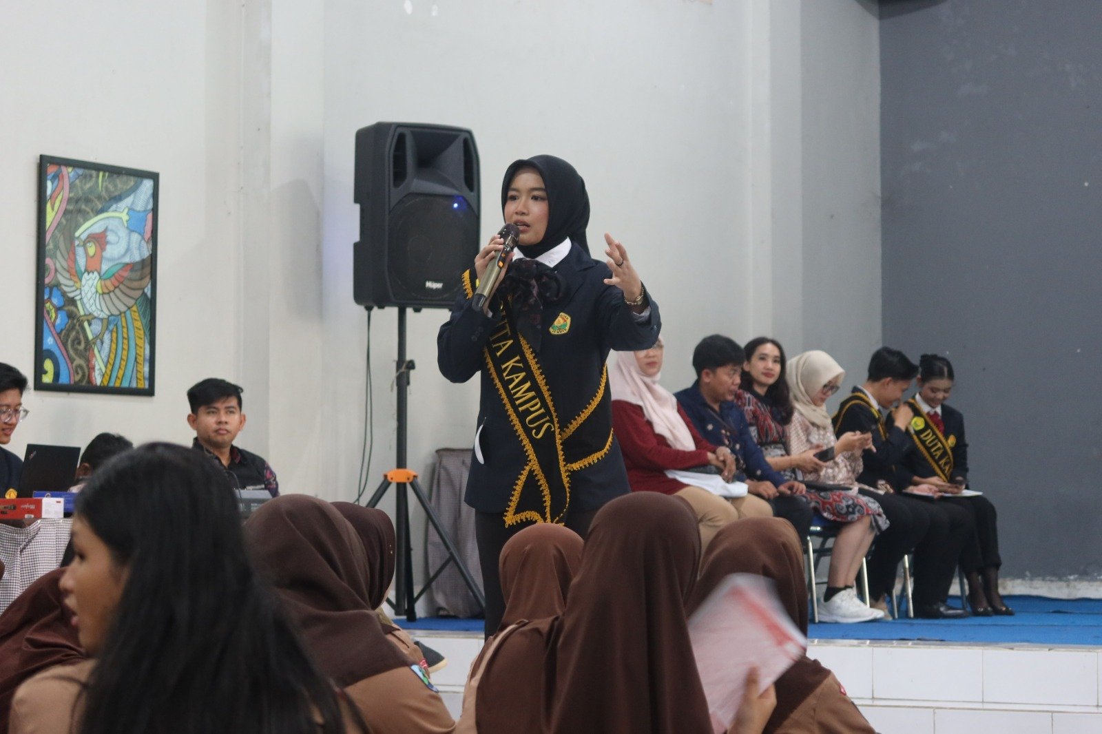 Duta Kampus UNEJ Ajak Siswa SMAN 1 Jember Jadi Agen Anti-Bullying
