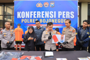 Polres Bojonegoro Tangkap 8 Pelaku Kejahatan Lintas Kasus di Operasi Sikat Semeru