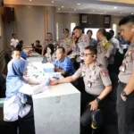 Polresta Malang dan Sespimma Kumpulkan 63 Kantong Darah Hari Kesehatan