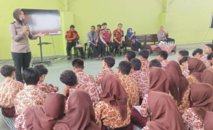 Polresta Sidoarjo Ajak Pelajar Jadi Pelopor Tertib Lalu Lintas