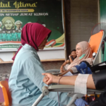 NU Rambipuji Jember Gagas Donor Darah Bonus Soto