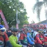 Fun Bike Kodim 0824 Jember Kobarkan Semangat Pahlawan