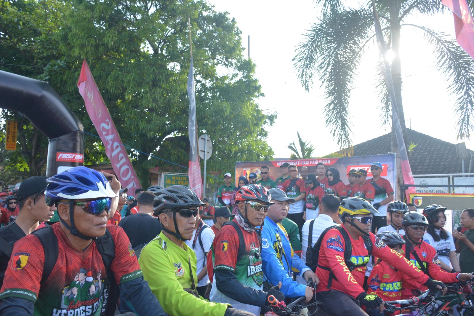 Fun Bike Kodim 0824 Jember Kobarkan Semangat Pahlawan