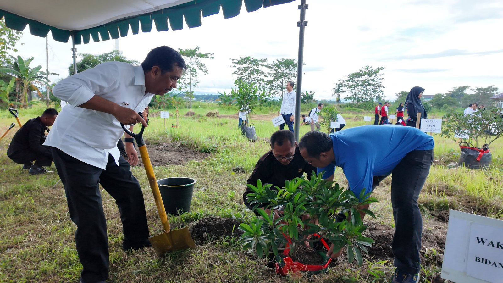 UNEJ Tanam 535 Pohon Perkuat Kawasan Pendidikan Hijau Jubung