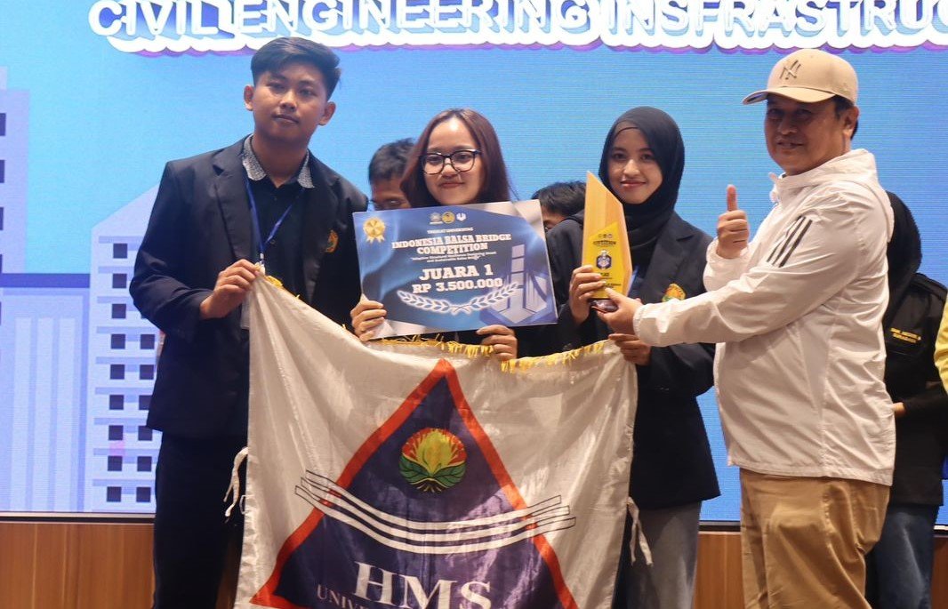 Mahasiswa Teknik Sipil UNEJ Juarai IBBC 2025