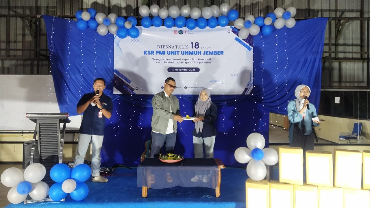 KSR Unmuh Jember Dorong Kontribusi Kemanusiaan pada Dies Natalis ke-18