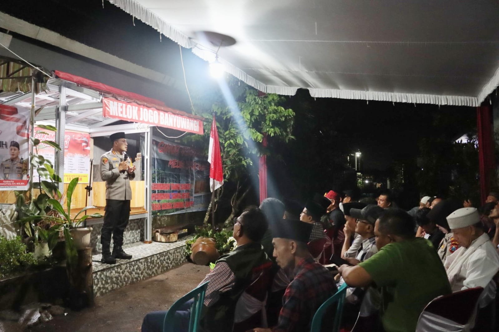 Polresta Banyuwangi Perkuat Sinergi Jaga Kamtibmas Lewat Revitalisasi Siskamling