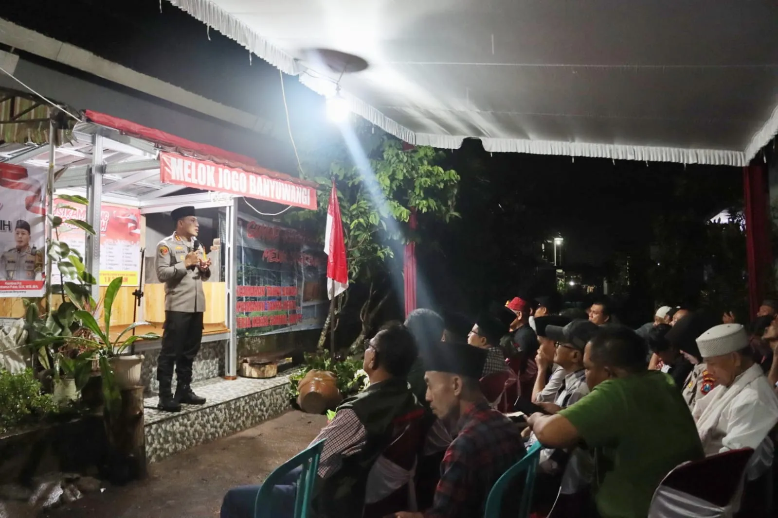 Polresta Banyuwangi Perkuat Sinergi Jaga Kamtibmas Lewat Revitalisasi Siskamling