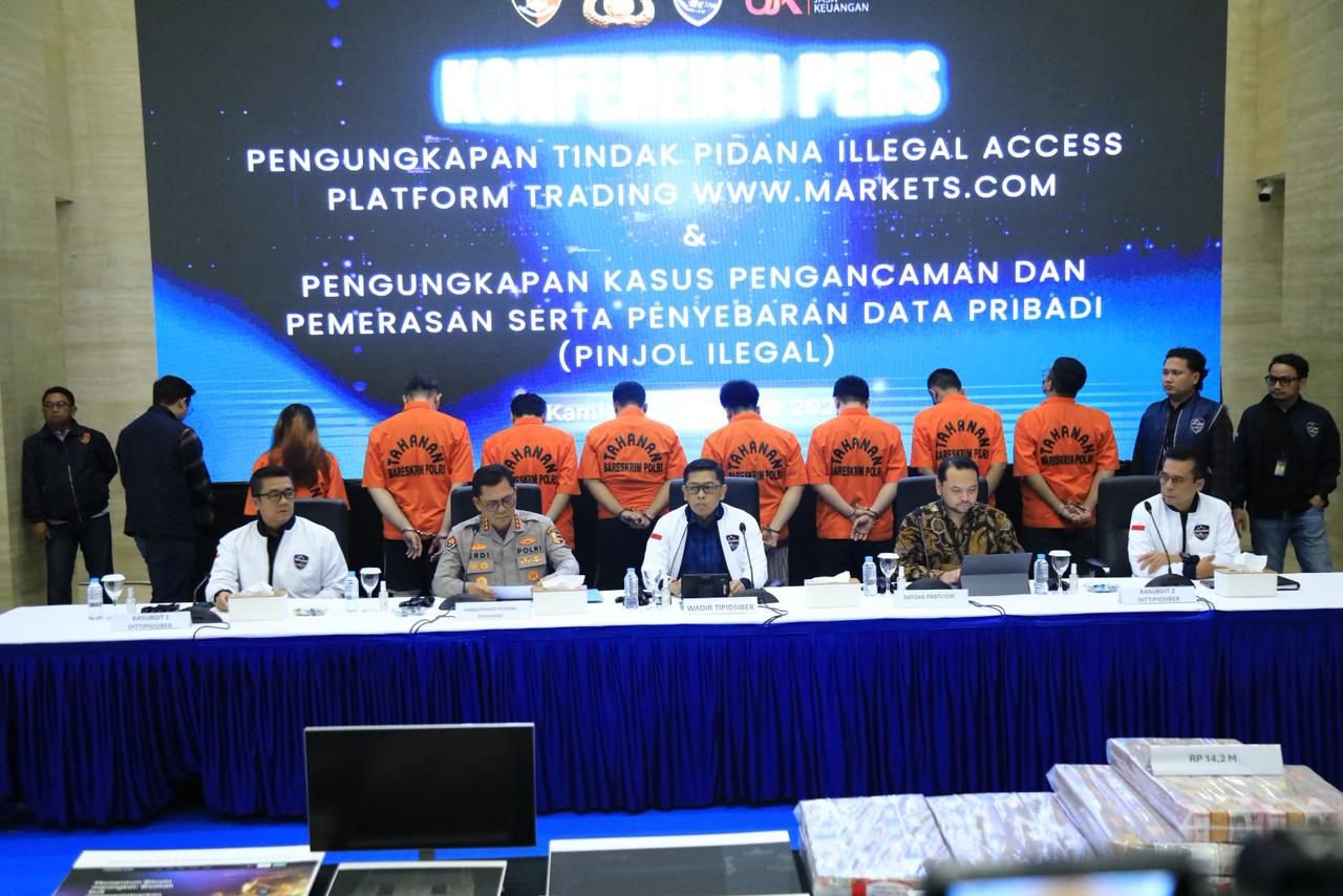 Bareskrim Tangkap WNI Pembobol Platform Trading Internasional