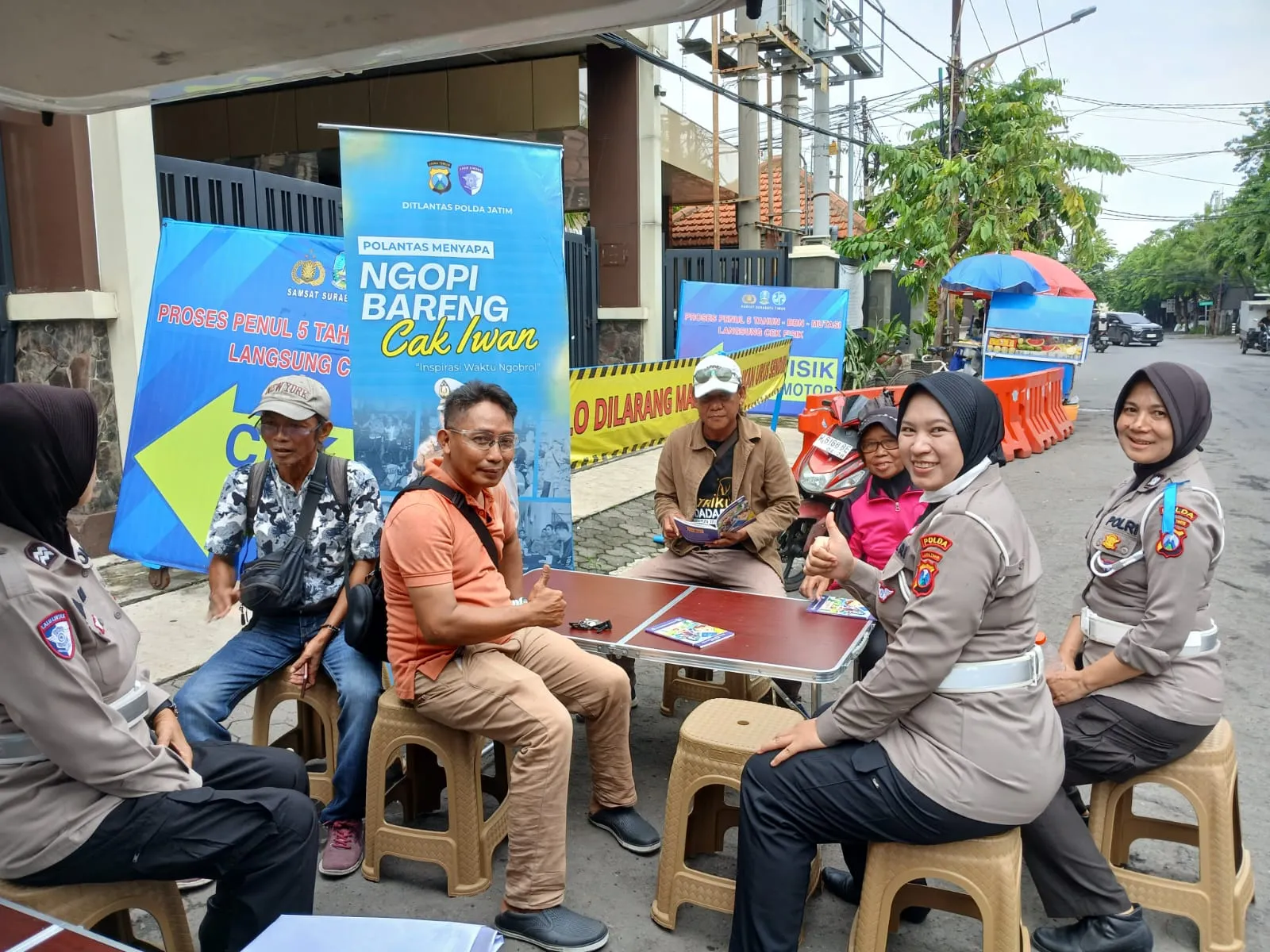 Ciptakan Tertib Lalin, Polda Jatim Hadirkan Program Edukasi Polantas Menyapa