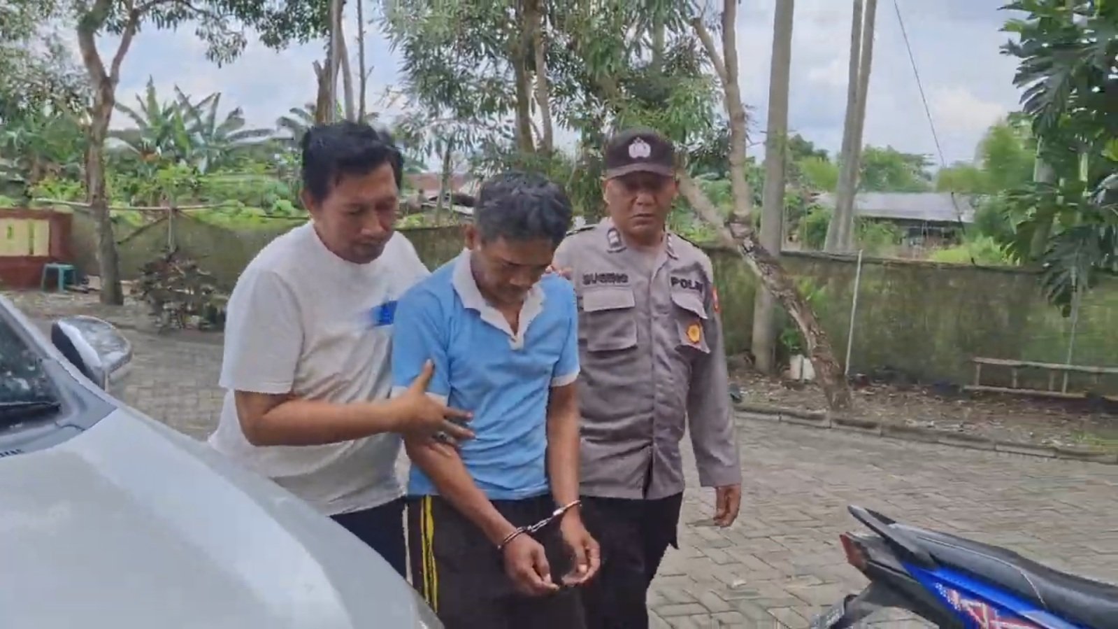 Residivis Begal Motor Jember Ditangkap Usai Sembunyikan Barang Bukti