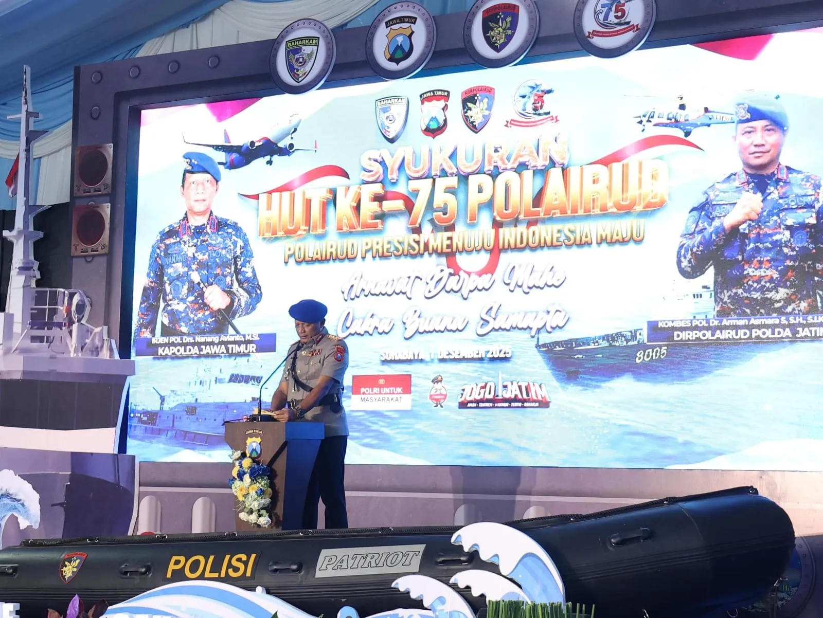 Kapolda Jatim Tekankan Modernisasi dan Peningkatan Kapasitas Personel Polairud