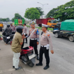 Satlantas Polres Tanjungperak Gelar Patroli Gabungan Tekan Kecelakaan