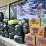 Satlantas Polres Mojokerto Kota Kirim Paket Bantuan untuk Korban Bencana Sumatera