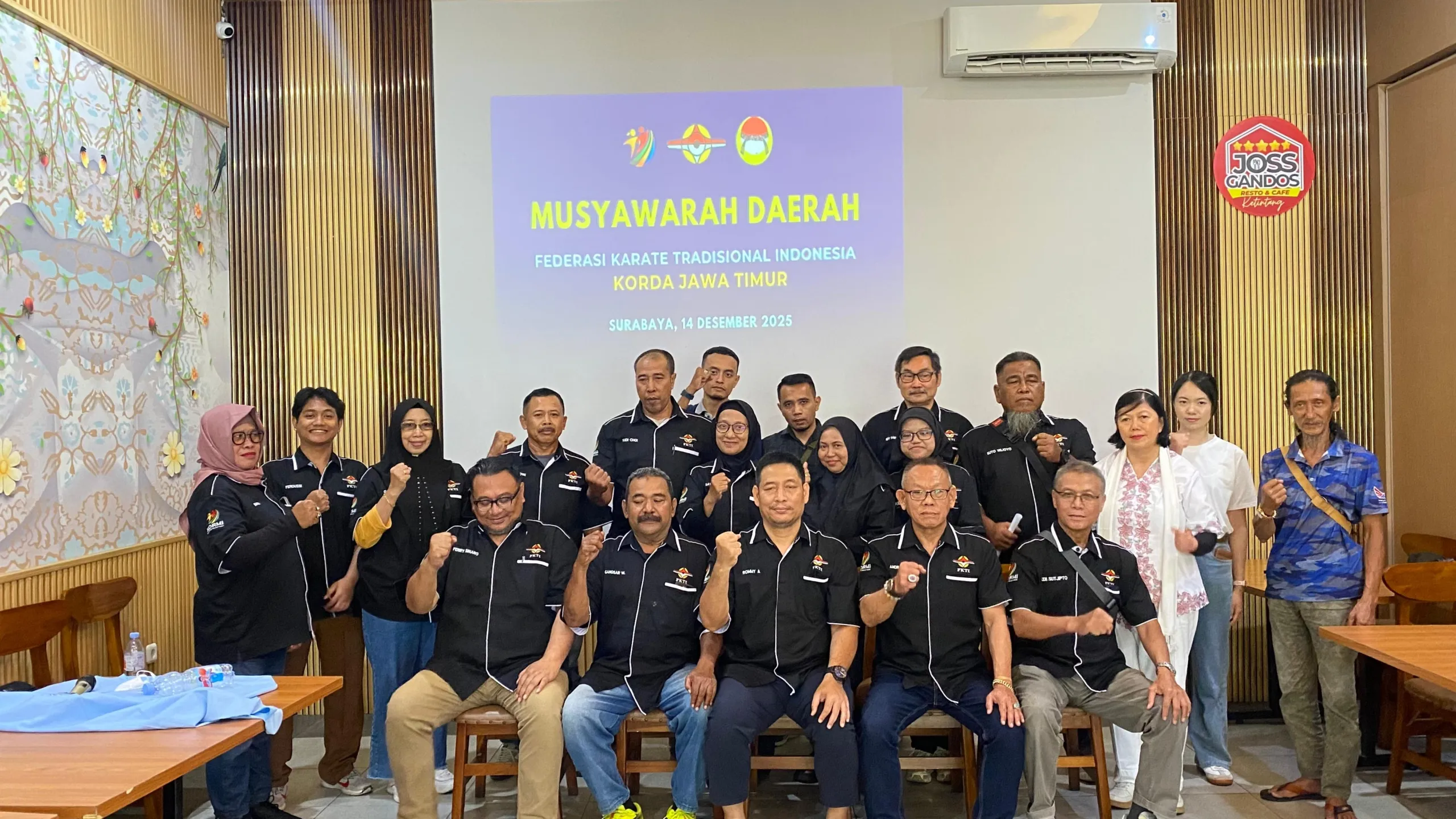 Sensei Rommy Ardianto Pimpin FKTI Korda Jawa Timur Periode 2025-2029