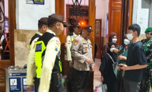 Polresta Sidoarjo Cek Keamanan Stasiun Jelang Libur Nataru