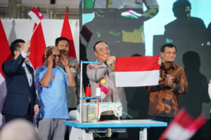 Wakapolri Resmikan Kembali Pabrik Garmen Wonghang di Pemalang