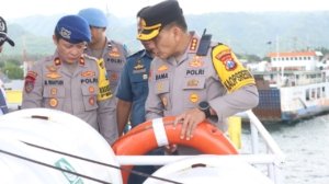 Polresta Banyuwangi Gelar Ramp Check Terpadu di Pelabuhan Ketapang