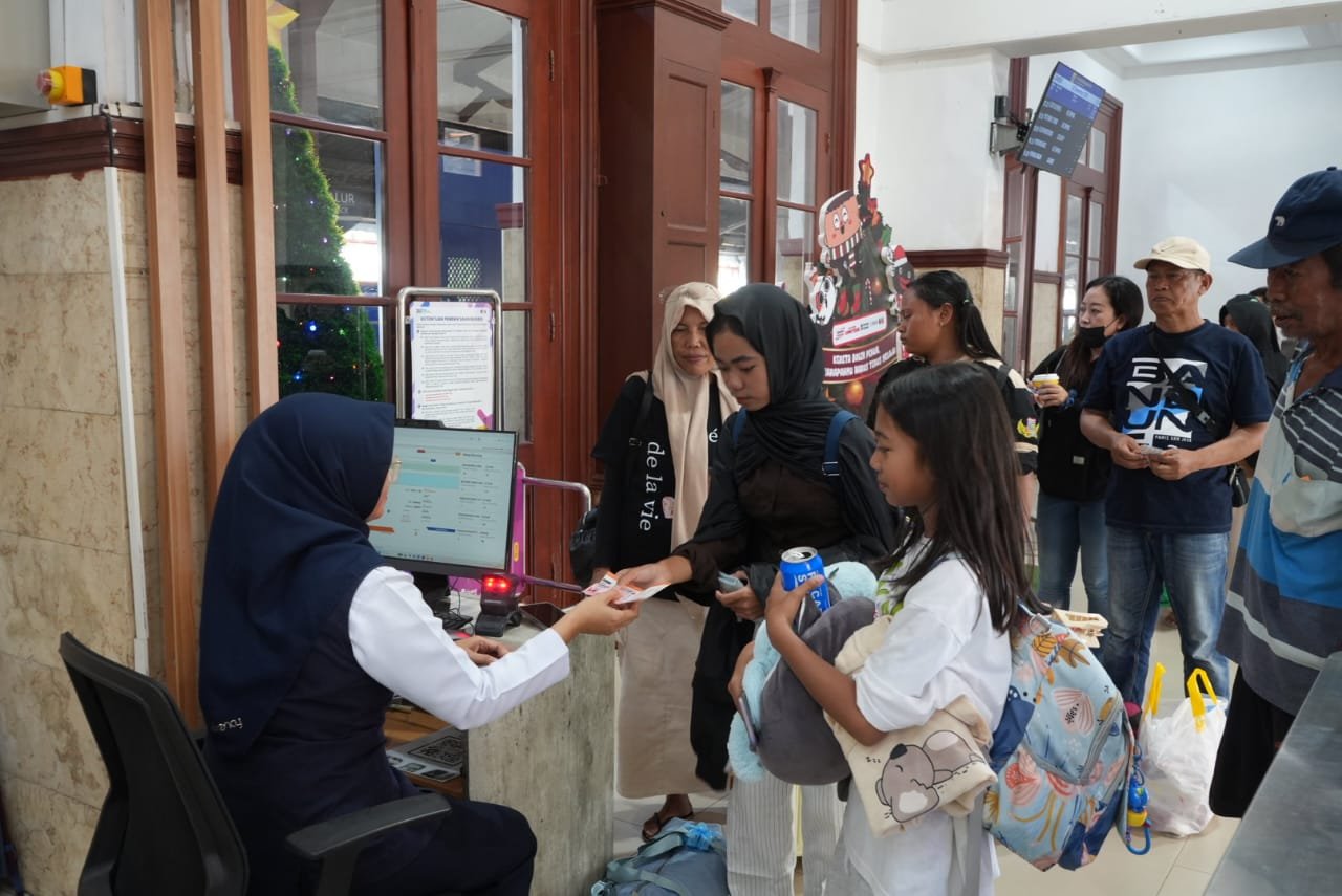KAI Daop 9 Jember Layani 252 Ribu Penumpang Selama Libur Nataru