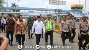 Kakorlantas dan Menhub Pastikan Kesiapan Layanan di Pelabuhan Gilimanuk Jelang Tahun Baru 2026