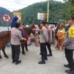 Libur Nataru, Polres Magetan Perketat Patroli di Telaga Sarangan