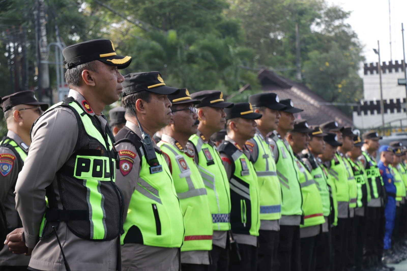 Polres Malang Kawal Kunjungan Presiden Prabowo ke Pagak
