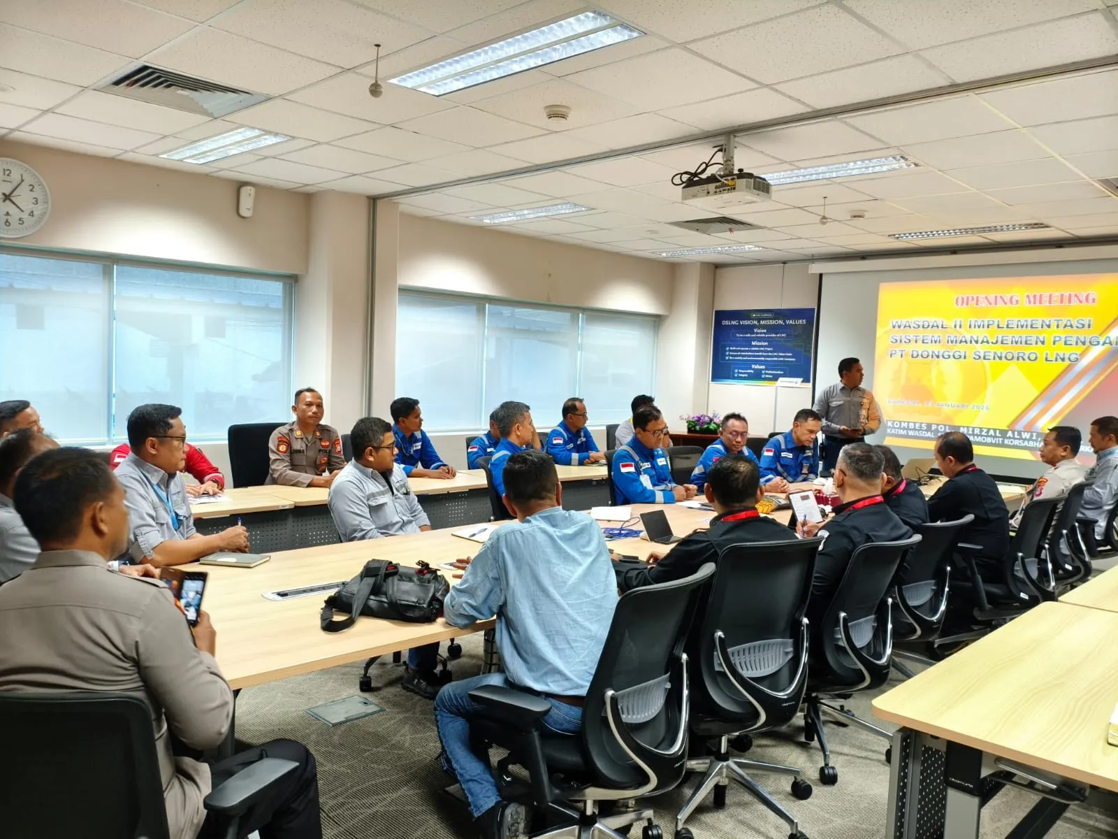 Baharkam Polri Awasi Sistem Pengamanan PT Donggi Senoro LNG