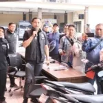 Polres Kediri Kota Ringkus Dua Pelaku Curanmor Spesialis Persawahan