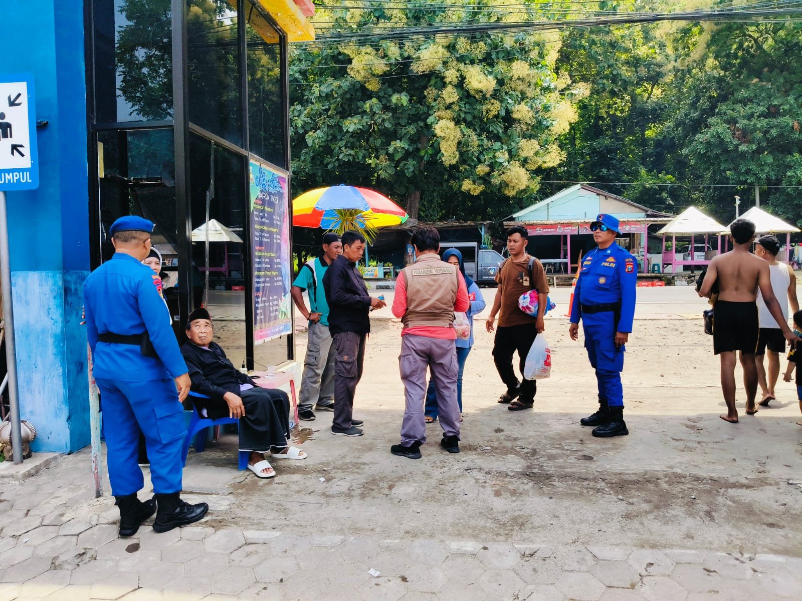 Libur Panjang, Satpolairud Polres Situbondo Siaga di Wisata Bahari