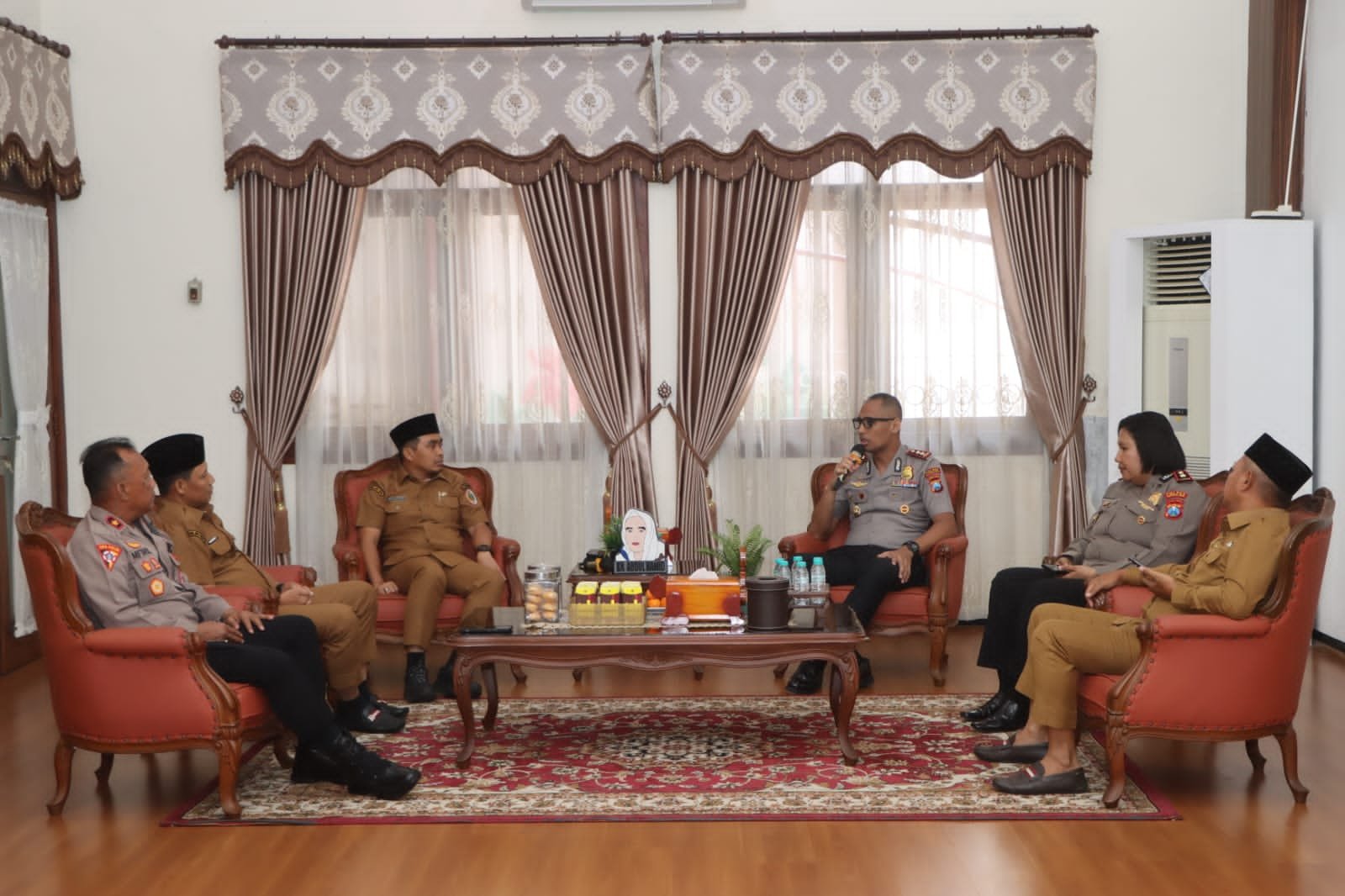 Kapolres Pasuruan Kota Temui Wali Kota Perkuat Sinergi Kamtibmas