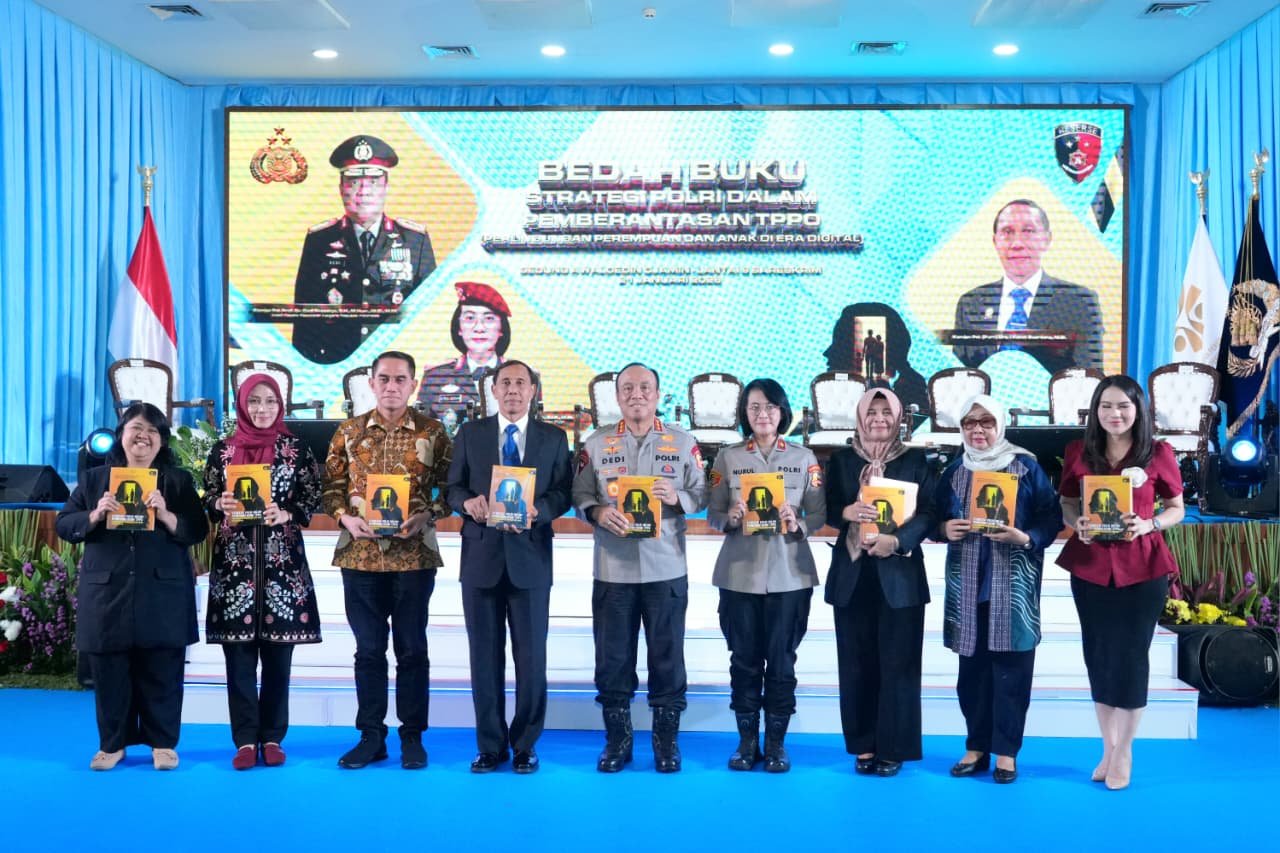 Wakapolri Bedah Strategi Pemberantasan TPPO Era Digital Lewat Peluncuran Buku