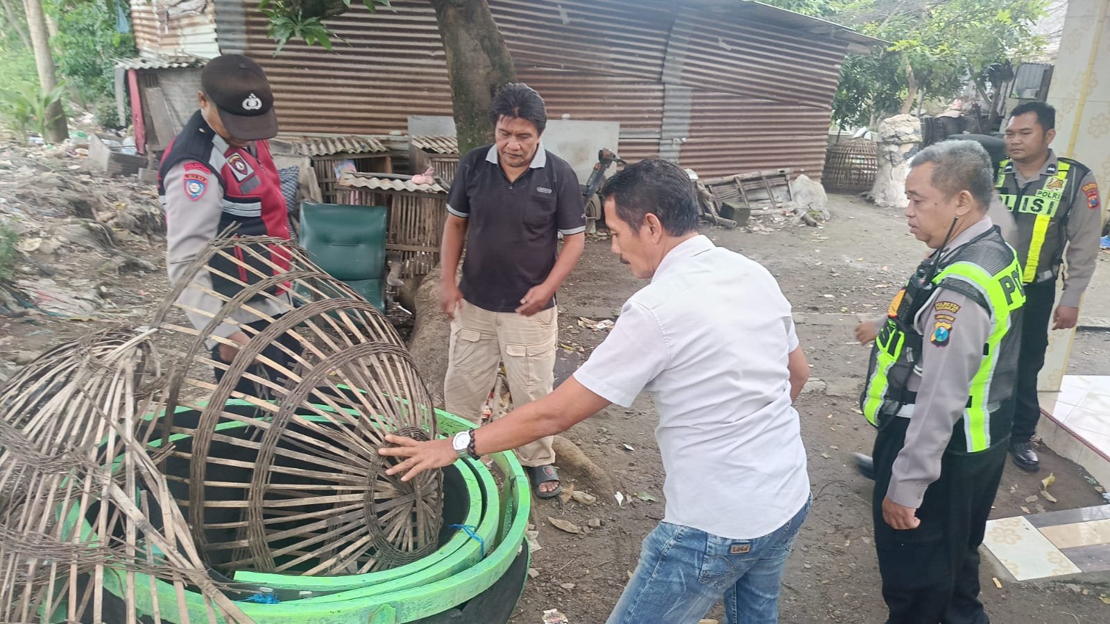 Polresta Sidoarjo Bongkar Dua Arena Judi Sabung Ayam