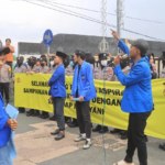 Polres Probolinggo Kawal Aksi Damai PC PMII
