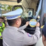 Ditlantas Polda Jatim Gelar Ramp Check Angkutan Umum