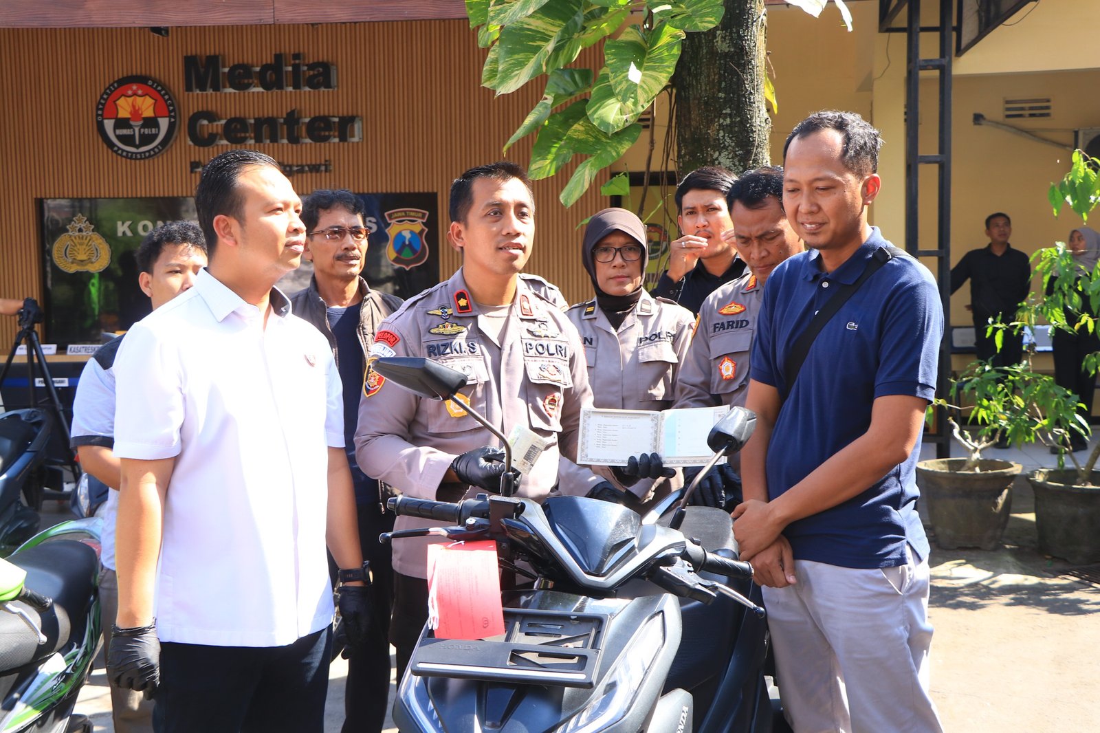 Polres Ngawi Ungkap Curanmor dan Kembalikan Motor ke Pemilik Secara Gratis