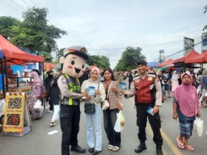 Polres Situbondo Edukasi Keselamatan Lalu Lintas di Area CFD