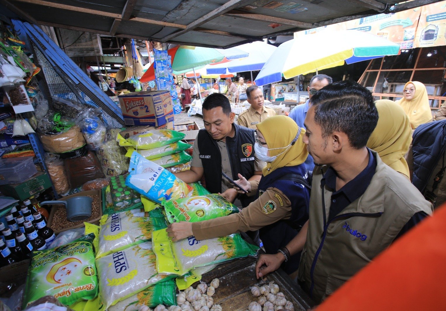 Satgas Pangan Polres Madiun Sidak Pasar Antisipasi Lonjakan Harga Jelang Ramadhan