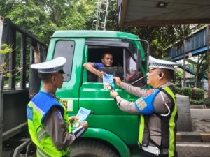 Ditlantas Polda Jatim Tertibkan Penggunaan Lajur Tol Jelang Lebaran