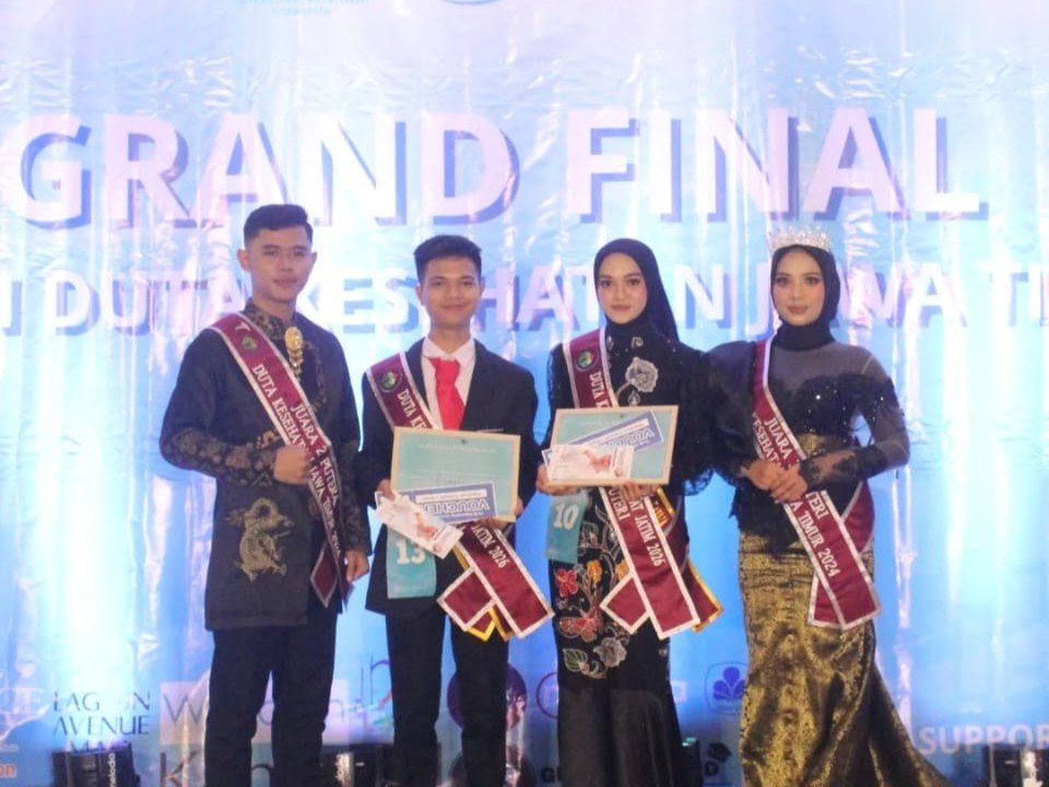Mahasiswa UNEJ Raih Gelar Duta Kesehatan Masyarakat Jawa Timur 2026