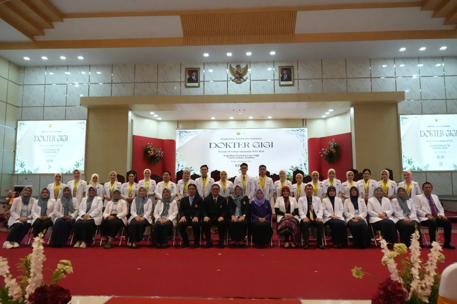 FKG UNEJ Lantik 58 Dokter Gigi Baru Dengan Prestasi Nilai UKOMNAS Nyaris Sempurna