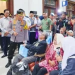 Kapolri Pastikan Puncak Arus Mudik Stasiun Tugu Aman