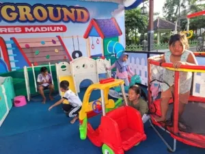Polres Madiun Sediakan Playground Hingga Bengkel Gratis Mudik
