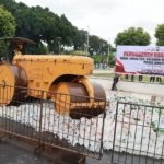 Polres Jember Musnahkan Ribuan Botol Miras Operasi Pekat