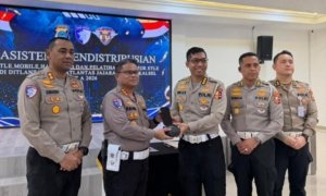 Korlantas Polri Perkuat Digitalisasi ETLE Mobile Handheld di Polda Kalsel