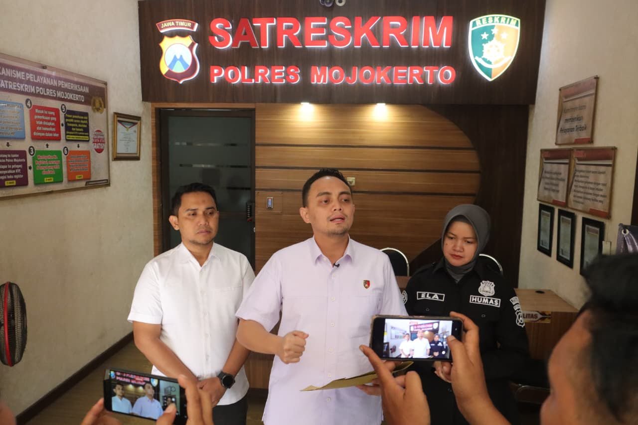 Polres Mojokerto Tangkap Tiga Matel Perampas Mobil Pajero di Sooko